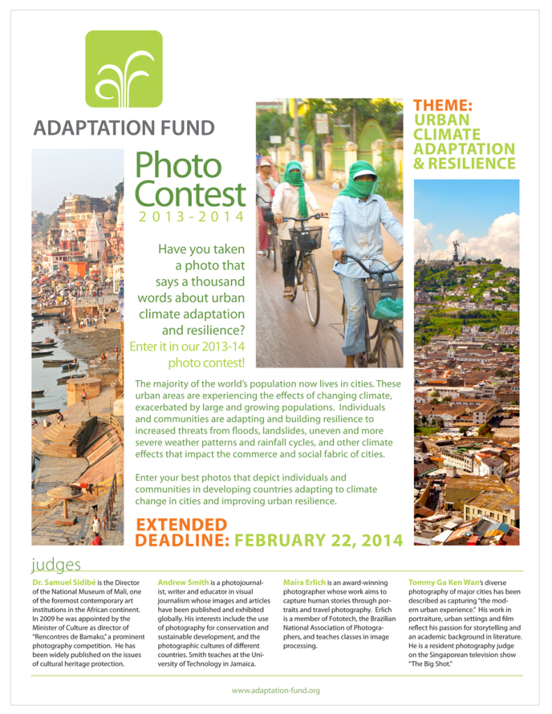 Adaptation Fund 2013-14 Photo Contest!