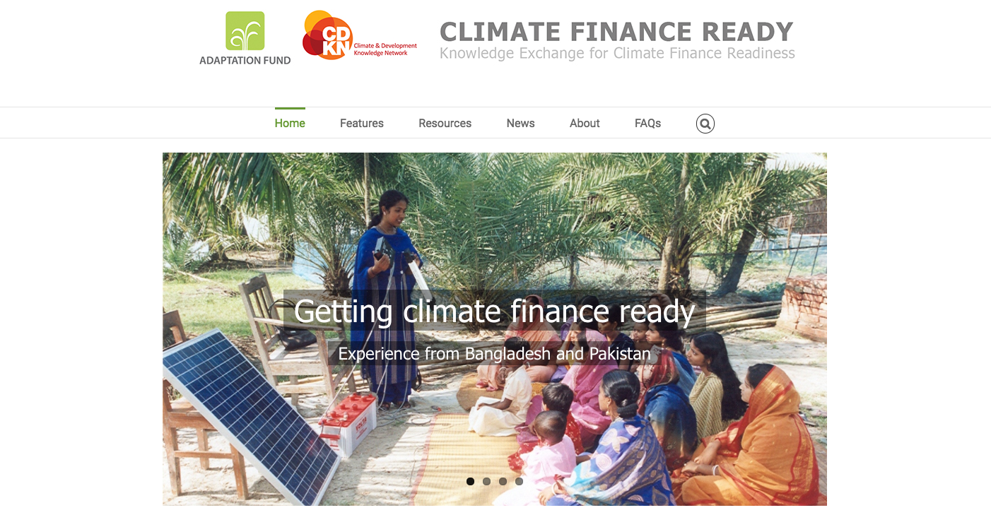 ClimateFinanceReady.org
