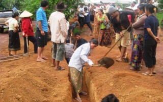 Community-based Adaptation Fund project implemented by UN-Habitat is aimed at enhancing access to clean water and basic services in Lao PDR.