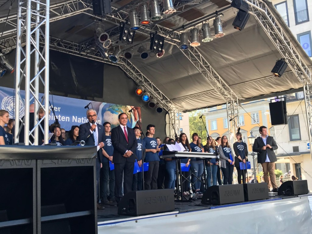 Adaptation Fund Participates in ‘UN Day’ in Bonn, Germany to Honor 72nd Anniversary of United Nations