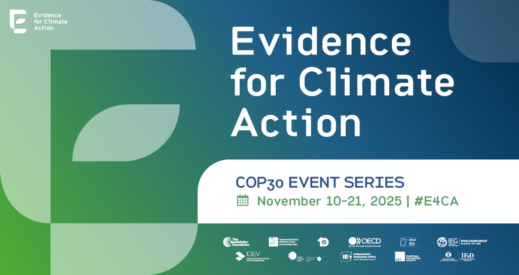 Evidence for Climate Action Pavilion at COP30
